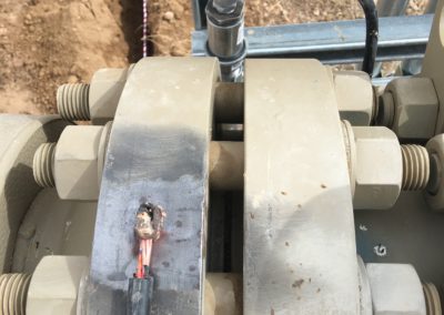 Negative Cable Cadweld